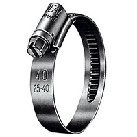 Riegler Schneckengewinde-Schl.schelle, Chromstahl (W2), 25 - 40 mm, 9