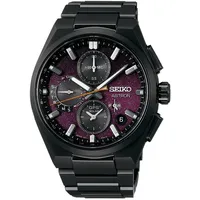 Seiko SSH171J1 Astron GPS Solar Speedtimer Herrenuhr Titan/Lila LE