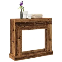 VidaXL Kaminumrandung Altholz-Optik 100x30x87,5 cm Holzwerkstoff Vidaxl