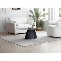 Vente-unique ANTELADA Schwarz MDF 120 x 60 cm