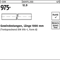 Industrial Quality Supplies DIN 975 Gewindestange VG M16x1000 Stahl