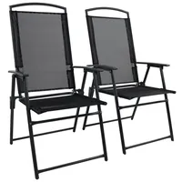 VCM 2er Set Gartenstuhl Stuhl-Maße ca. H. 105 x