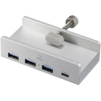 Renkforce RF-6690354 USB-Hub 3+1 Port USB-A, USB-C® USB 3.1