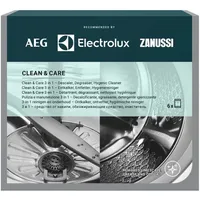 AEG Electrolux Waschmaschinen und Geschirrspüler Pflegeset 3in1, 6 Beutel