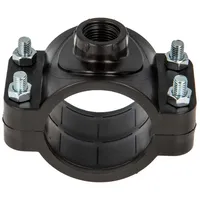 Tecuro - Anbohrschelle für PE-Rohr ø 90 mm, mit