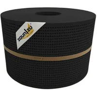 Zaunzu® Sichtschutzstreifen 50 m x 19 cm Schwarz