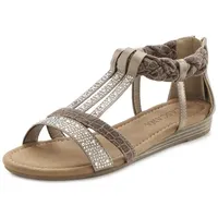 LASCANA Sandale Damen taupe Gr.43