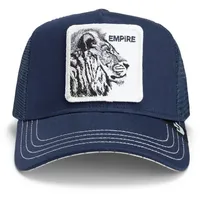 Goorin Bros. Trucker Cap The Empire Lion Navy Dunkelblau,