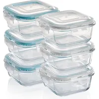 GRIZZLY Frischhaltedose Glas 520 ml 6 St.