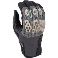 Klim Baja S4 Handschuhe - Dunkelgrau/Beige/Schwarz / L