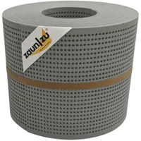 Zaunzu® Sichtschutzstreifen 26 m x 19 cm Steingrau
