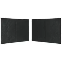 VidaXL Seitenwände für Pavillon 2 Stück Anthrazit 3 x
