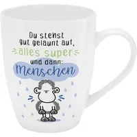 SHEEPWORLD Becher mit Motiv Menschen | Tasse mit Spruch,