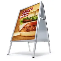 Showdown Displays Kundenstopper 50x70cm 32mm Gehrung si