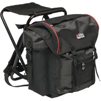 Abu Garcia Standard Angelrucksack mit integriertem Stuhl - Robuster,