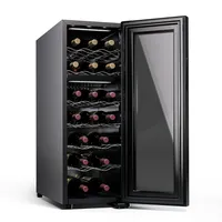 Klarstein Shiraz 18 Duo Weinkühlschrank 2 Zonen 53L/18 Flaschen