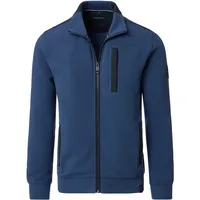 CASA MODA Sweatjacke Basic in blau | Gr.: S