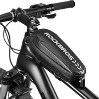 ROCKBROS B60 wasserdichte Fahrradtasche für Rahmen - Schwarz