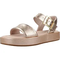 CLARKS Femme Alda Strap Sandale, Copper Metallic, 42 EU