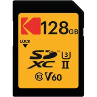 Kodak Ultra Pro SD-Speicherkarte 128 GB, UHS-II U3 V60,