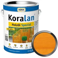 Kora Koralan Holzöl-Spezial 2.5 LTR Pflegeöl Möbelöl Holzschutzöl Terrassenöl