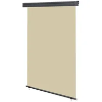 MuCoLa – Senkrechtmarkise 100x250 cm Markise Seitenmarkise Beig Windschutz