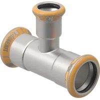 Geberit Mapress Therm T-Stück reduziert d28-15-28