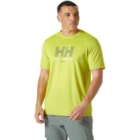 HELLY HANSEN Tech Graphic 2.0 Kurzarm-baselayer - Cyber Lime