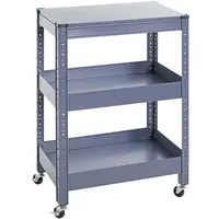 Haku-Möbel HAKU Möbel Servierwagen blau 50,0 x 32,0 x