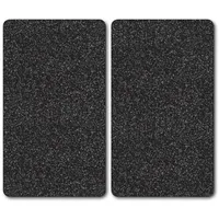 KESPER Herdabdeckplatte Granit schwarz Glas B/H/L: ca. 30x8x52 cm