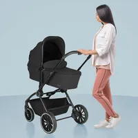 BabyGO 3in1 Kombikinderwagen Harmony black - schwarz
