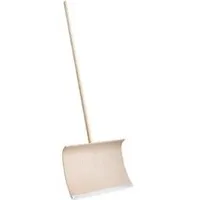 SOENNECKEN Schneeschieber Holz 50cm Stiel/Stahlkante