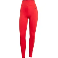 Adidas Damen Tight Optime Essentials Stash Pocket, PURRUB/BLACK, S
