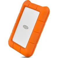 LaCie Rugged 2 TB USB-C Orange, Silber STFR2000400