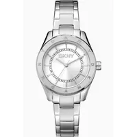 DKNY Chambers Sport Silbergrau Edelstahl 30 mm DK1L018M0015