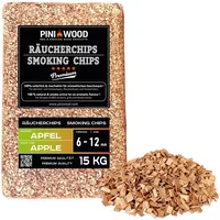 PINI 15 Kg Räucherchips Apfel 6-12 mm Smoking Chips