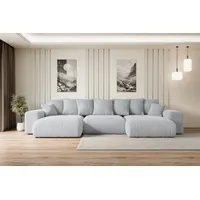 Altdecor Ecksofa mit Schlaffunktion und Bettkasten Corner Sofa Eckcouch