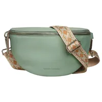 Bruno Banani Gürteltasche, echt Leder, grün