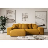 Altdecor Ecksofa mit Schlaffunktion und Bettkasten Corner Sofa Eckcouch