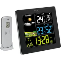 TFA Dostmann Funk-Wetterstation mit Farbdisplay SUN 2 35.1174.01 Funk-Wetterstation