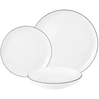 SELTMANN WEIDEN Lido Black Line Teller-Set 18-Tlg.