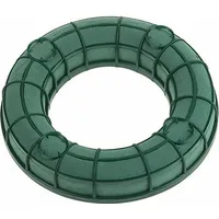 MOSY Steckschaum-Ring 20 cm mit Gitter und Kerzenhalterung
