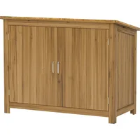 Outsunny Geräteschrank 1,10 x 0,50 m Braun