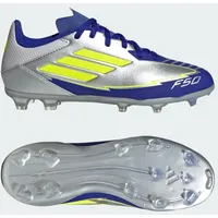 Adidas F50 League Messi FG/MG Fußballschuh silber|GELB|BLAU 38