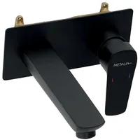NOVASERVIS Metalia 58 Waschtischarmatur schwarz 58200,5