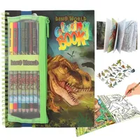 Depesche dino world Dino World Malbuch mit Buntstiften
