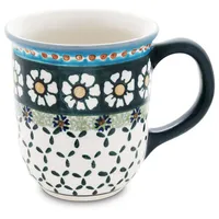 BUNZLAUER KERAMIK Kaffeebecher 0,35 l Grün