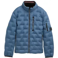 Tom Tailor Hybrid Weste mit abnehmbarer Kapuze, Black, XXL