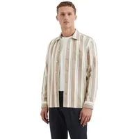 Marc O'Polo Overshirt, braun, XXL