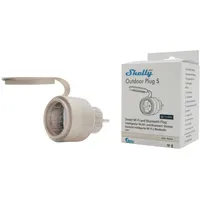 Shelly Smart-Home-Steckdose 1,80 m Beige 4 St.